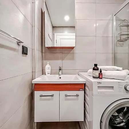 Evalacati - Stylish Flat Blue Apartment Cesme